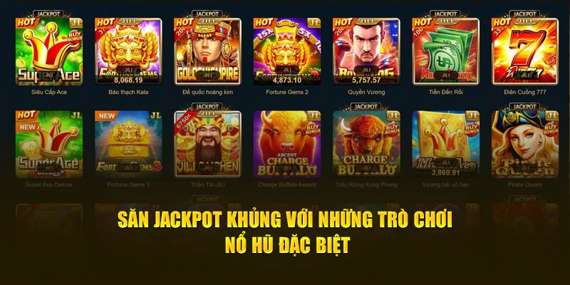 Các tựa game nổ hũ Alo789