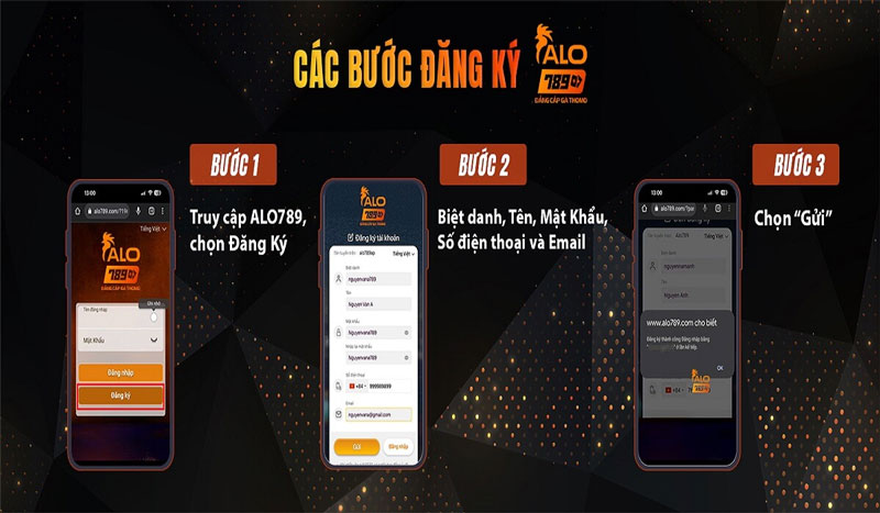 Lưu ý khi thực hiện đăng ký Alo789